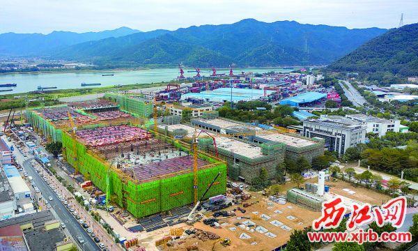 投资75亿元的风华高科祥和产业园高端电容生产基地项目已初具规模.